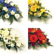 Loose Flower Cushion - Choose Colour