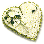 Green &amp; White Based Heart