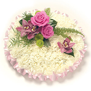 Pink &amp; White Based Posy