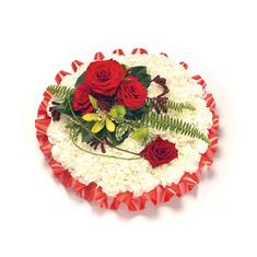Based Posy Red &amp; White