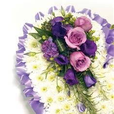Based Heart Lilac &amp; Purple