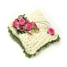 Based Cushion Pink &amp; White