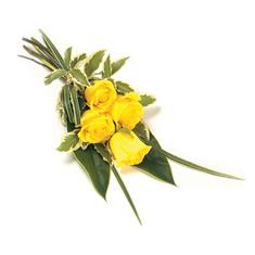 6 Yellow Roses Sheaf