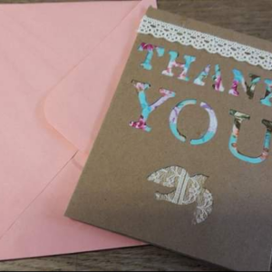 Hand Crafted Gift Card